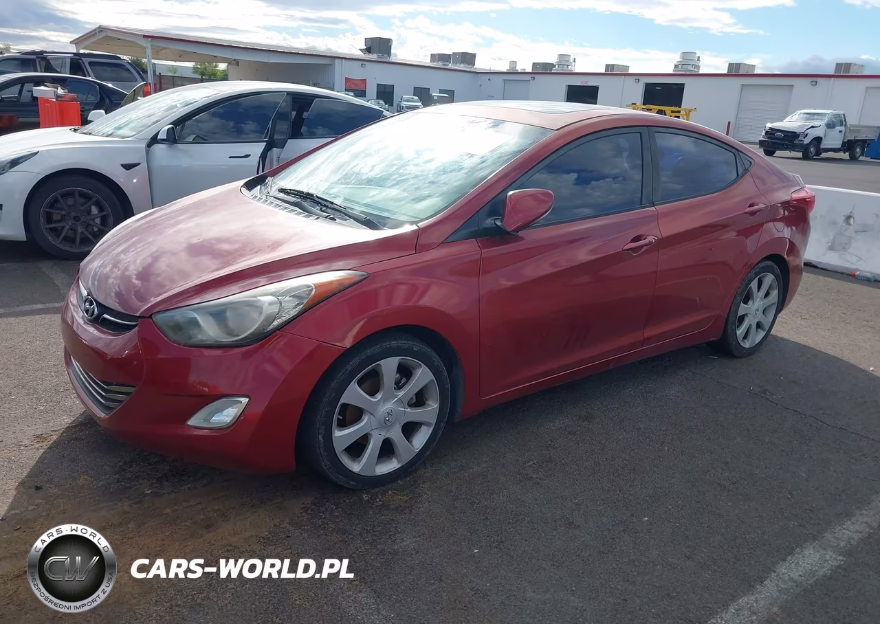 2012 Hyundai Elantra Limited (Ulsan Plant) VIN:KMHDH4AE0CU186966 - 2