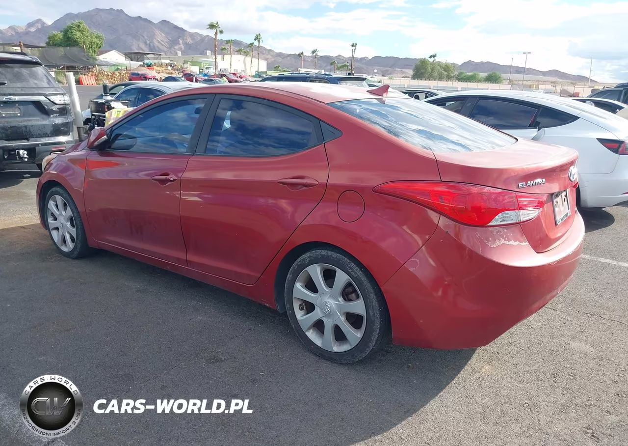 2012 Hyundai Elantra Limited (Ulsan Plant) VIN:KMHDH4AE0CU186966 - 3