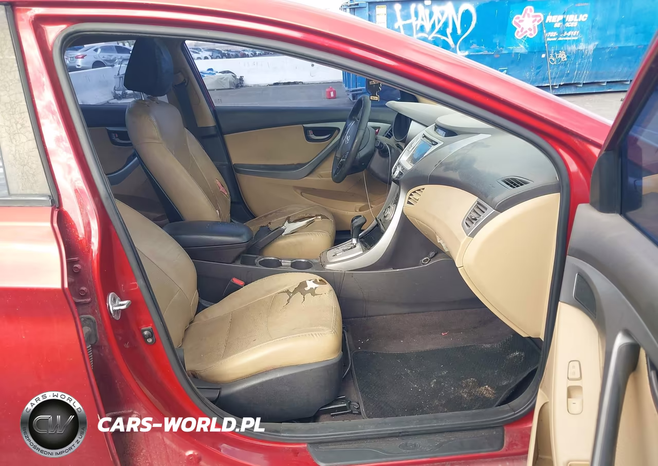 2012 Hyundai Elantra Limited (Ulsan Plant) VIN:KMHDH4AE0CU186966 - 5
