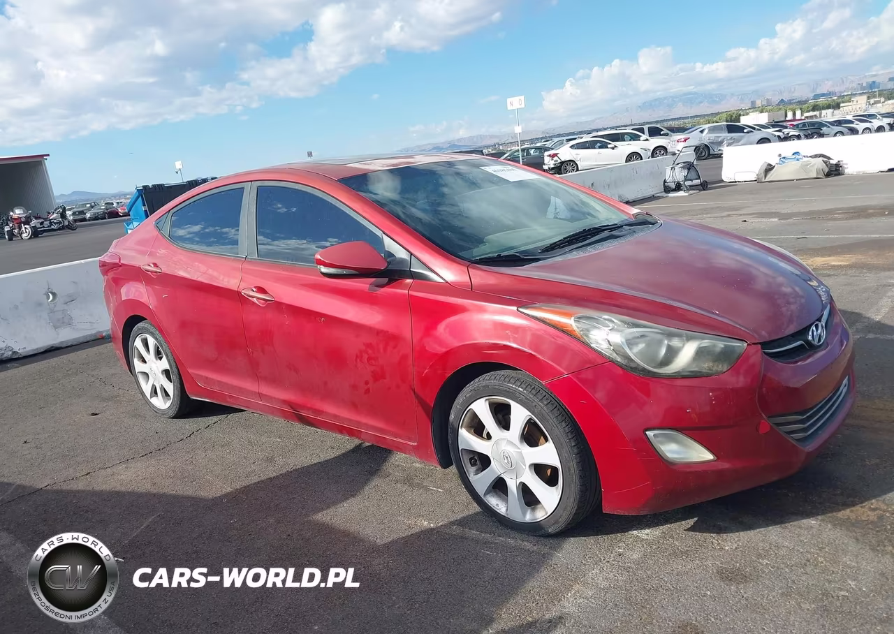 2012 Hyundai Elantra Limited (Ulsan Plant) VIN:KMHDH4AE0CU186966 - 6