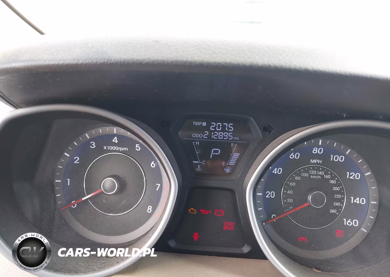2012 Hyundai Elantra Limited (Ulsan Plant) VIN:KMHDH4AE0CU186966 - 7