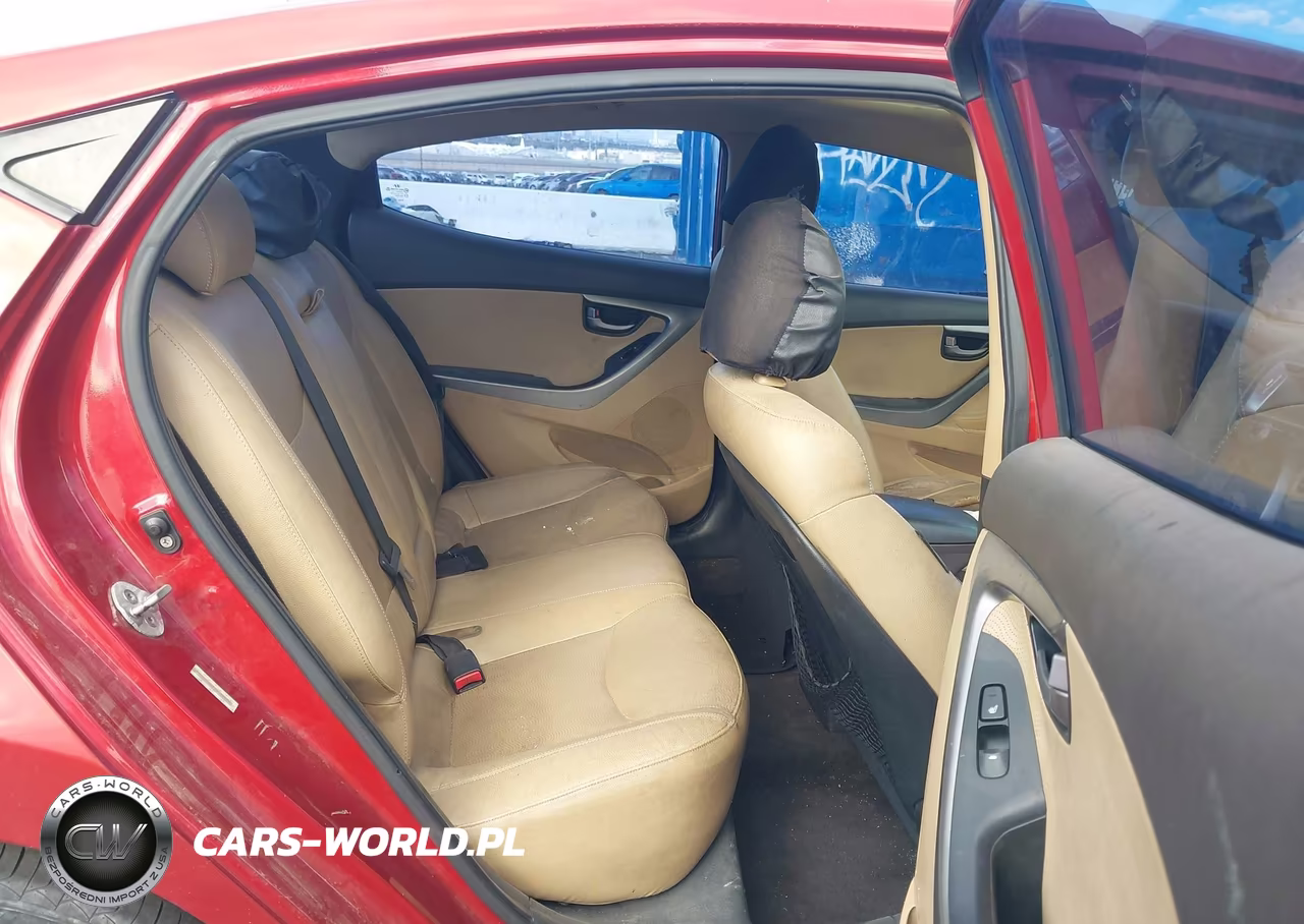 2012 Hyundai Elantra Limited (Ulsan Plant) VIN:KMHDH4AE0CU186966 - 8
