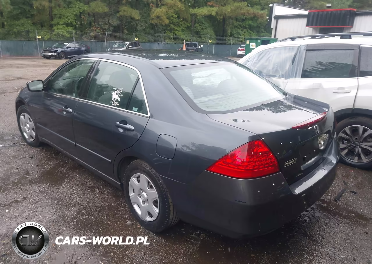 2007 Honda Accord 2.4 Lx VIN:1HGCM55497A171541 - 3