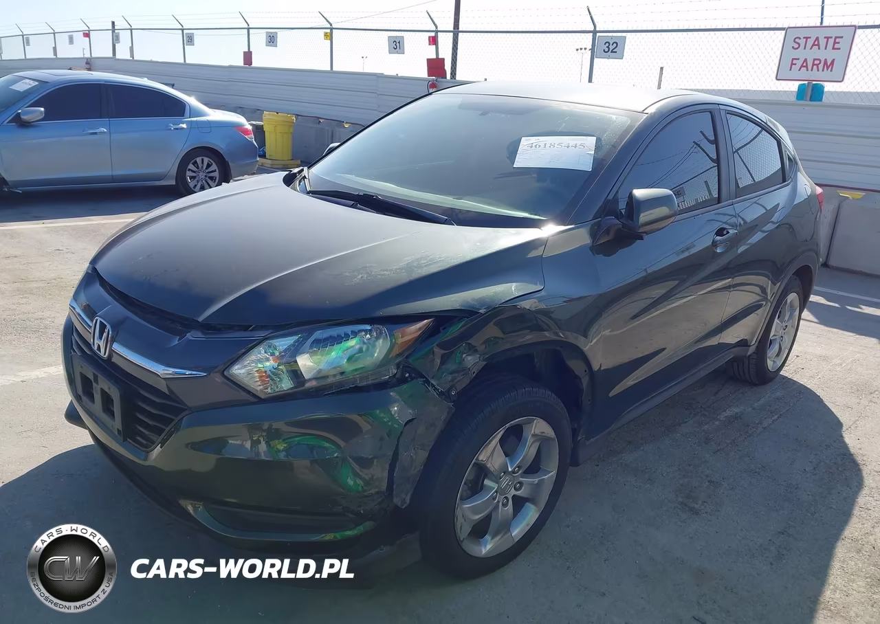2018 Honda Hr-V Lx VIN:3CZRU5H35JG706492 - 2