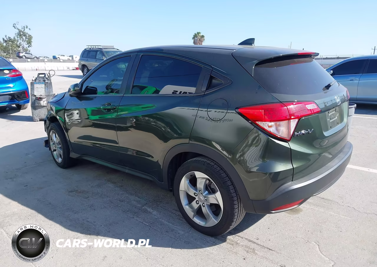 2018 Honda Hr-V Lx VIN:3CZRU5H35JG706492 - 3