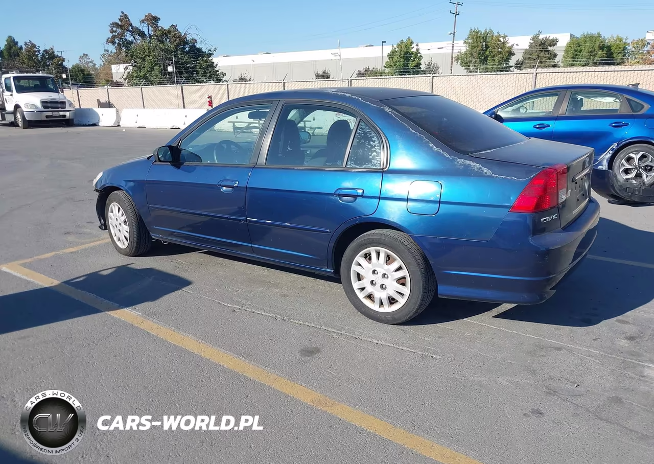 2005 Honda Civic Lx VIN:2HGES16585H510108 - 3