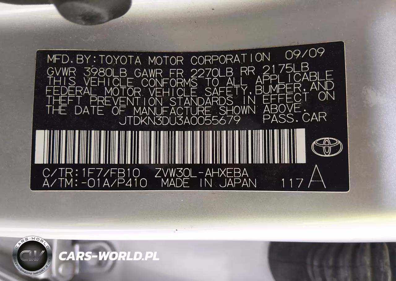 2010 Toyota Prius Iii VIN:JTDKN3DU3A0055679 - 9