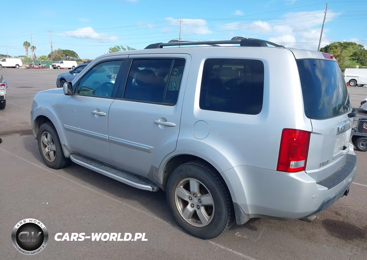 2009 Honda Pilot Ex-L VIN:5FNYF38529B000874 - 3