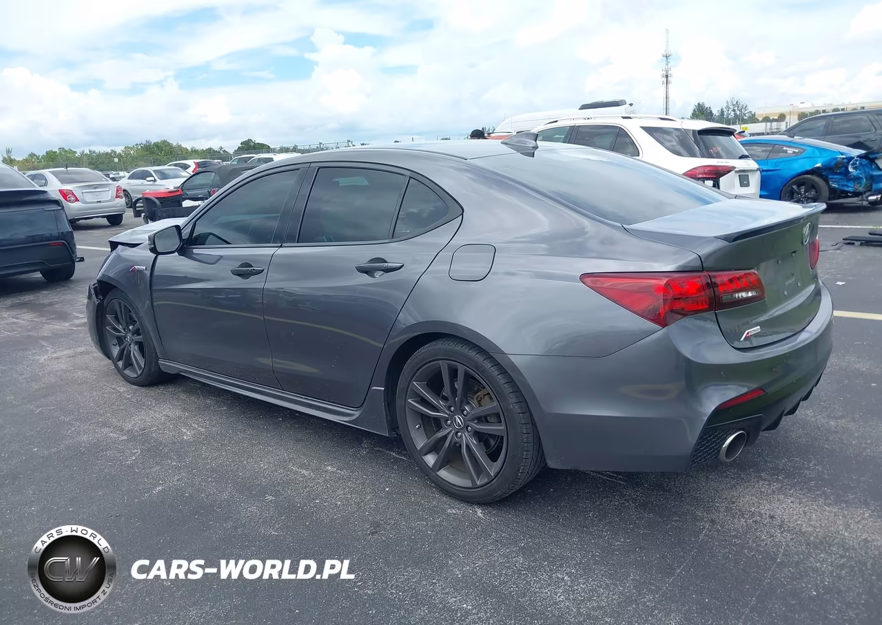 2020 Acura Tlx A-Spec-A-Spec W-Red Leather VIN:19UUB1F67LA010182 - 3