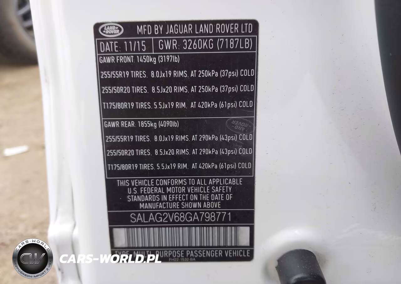 2016 Land Rover Lr4 VIN:SALAG2V68GA798771 - 9