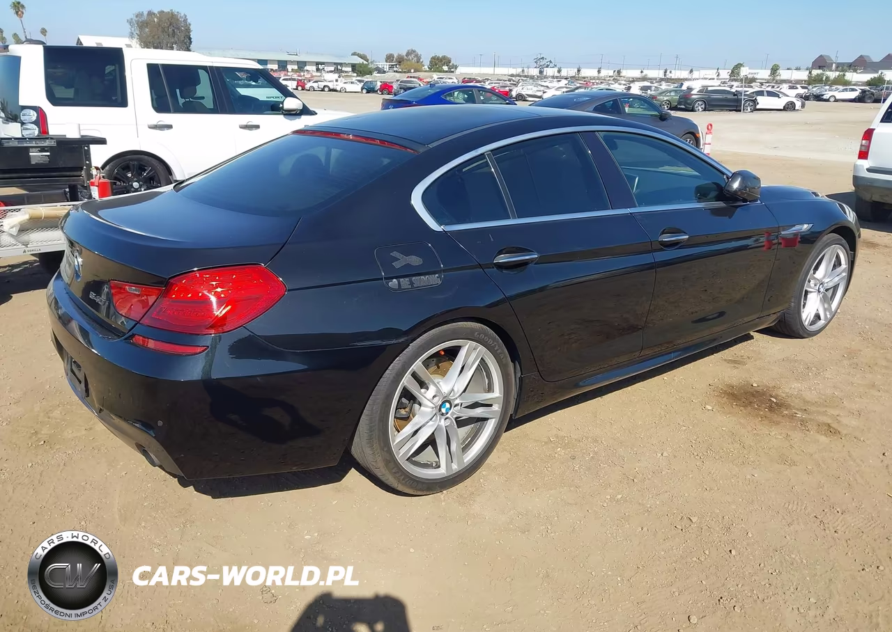 2013 BMW 640I Gran Coupe VIN:WBA6A0C53DDZ04189 - 4