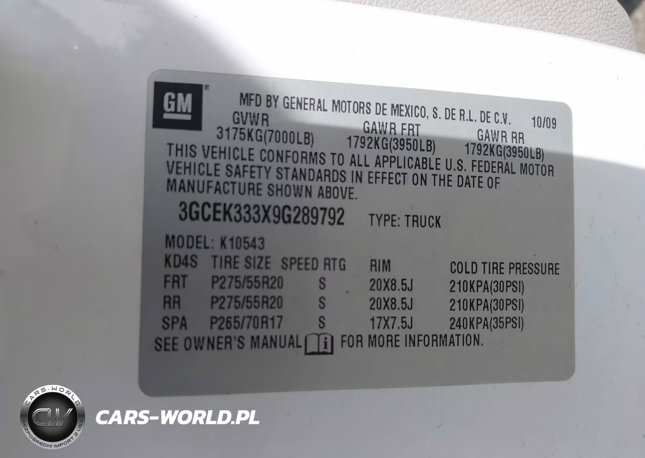 2009 Chevrolet Silverado 1500 Ltz VIN:3GCEK333X9G289792 - 9