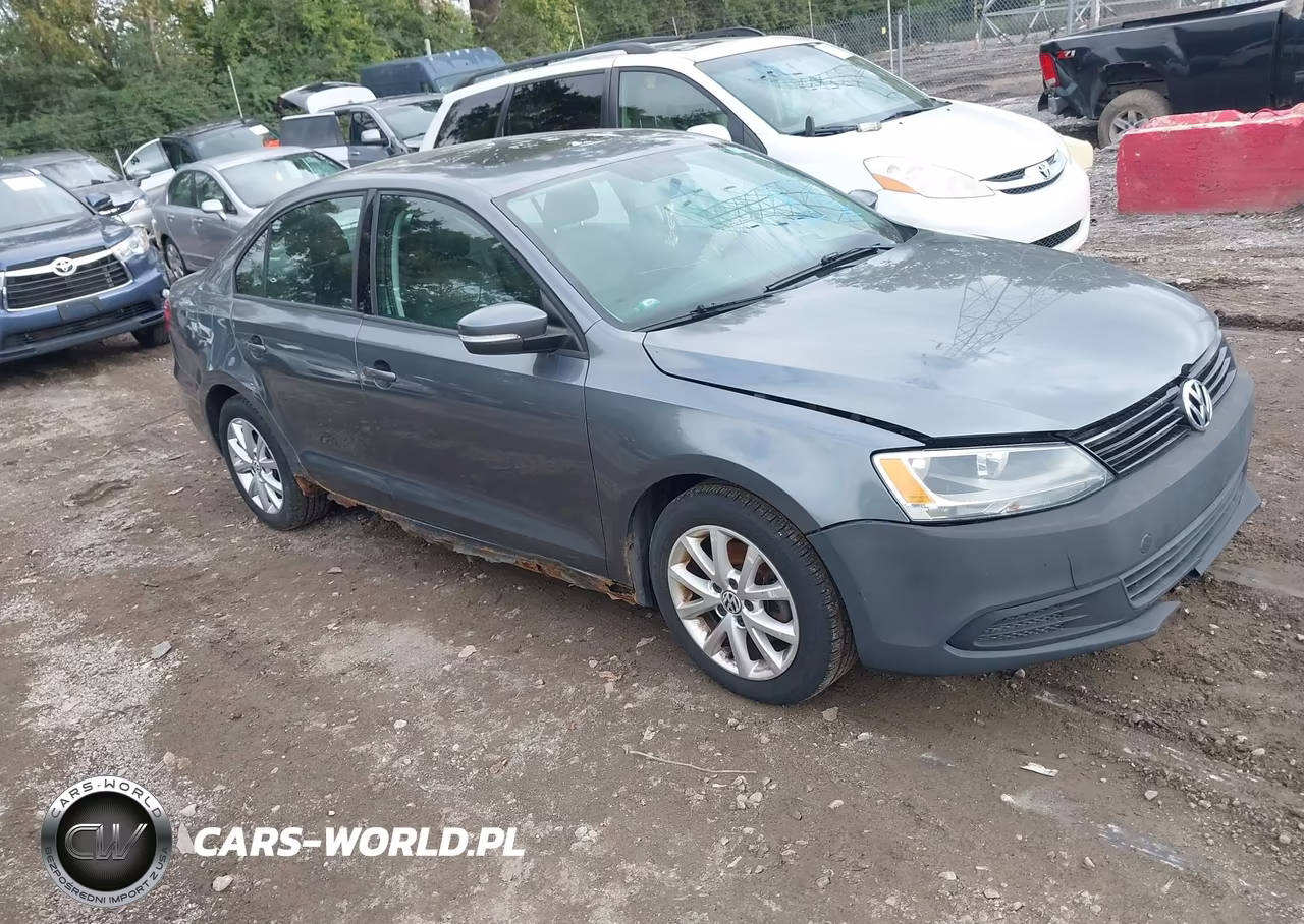 2012 Volkswagen Jetta 2.5L Se VIN:3VWDX7AJ0CM307759 - 1