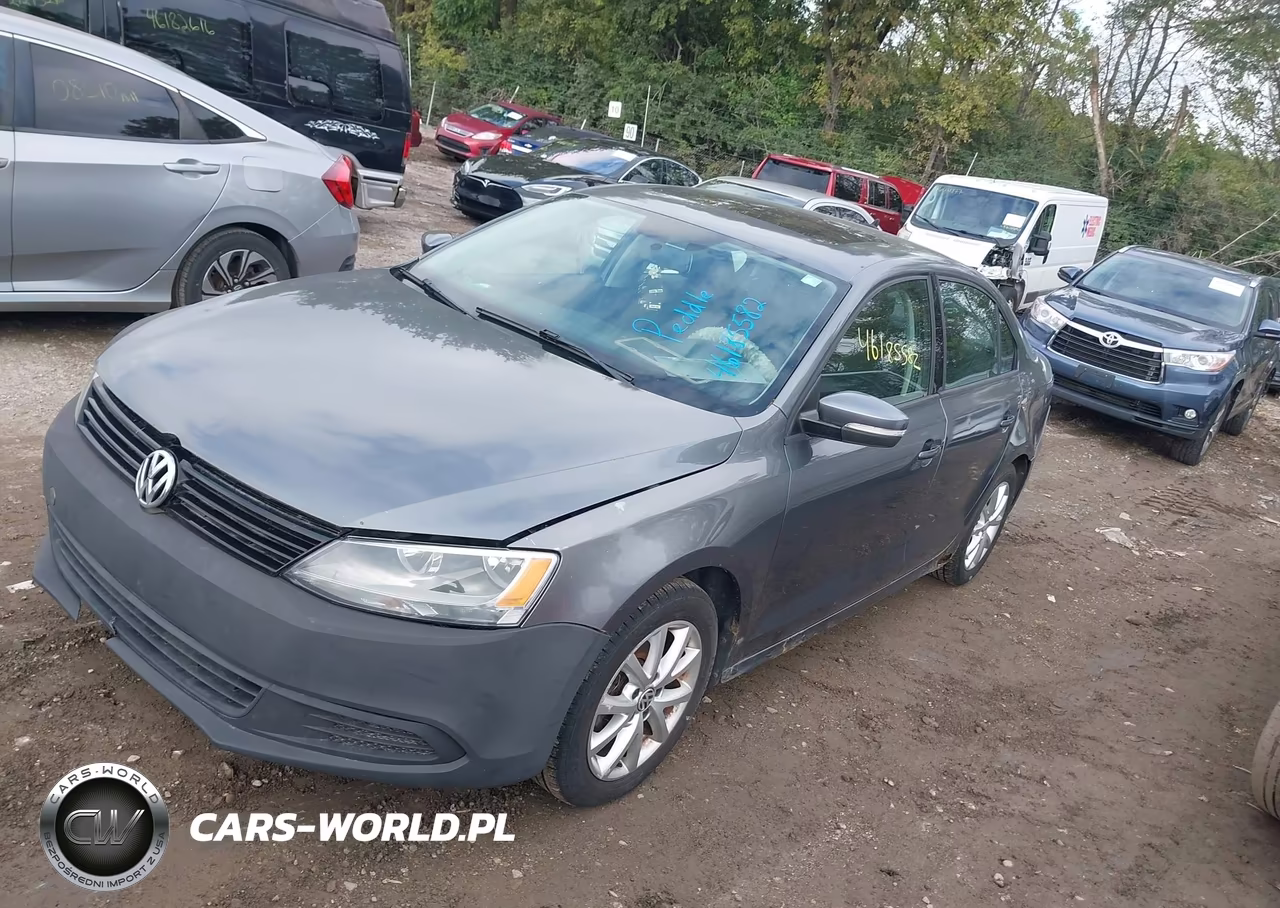 2012 Volkswagen Jetta 2.5L Se VIN:3VWDX7AJ0CM307759 - 2