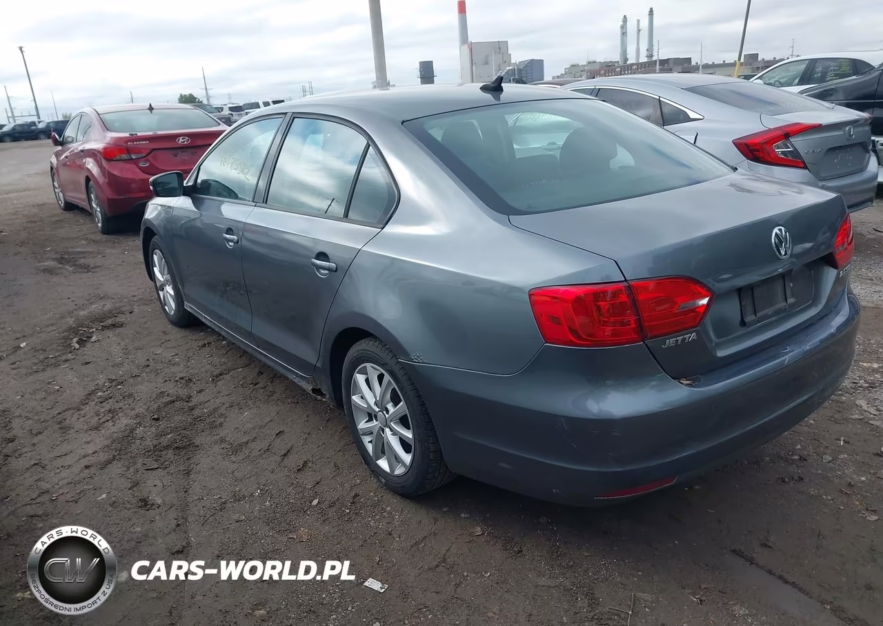 2012 Volkswagen Jetta 2.5L Se VIN:3VWDX7AJ0CM307759 - 3