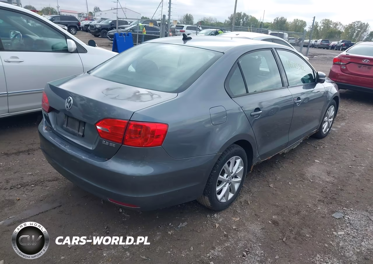 2012 Volkswagen Jetta 2.5L Se VIN:3VWDX7AJ0CM307759 - 4