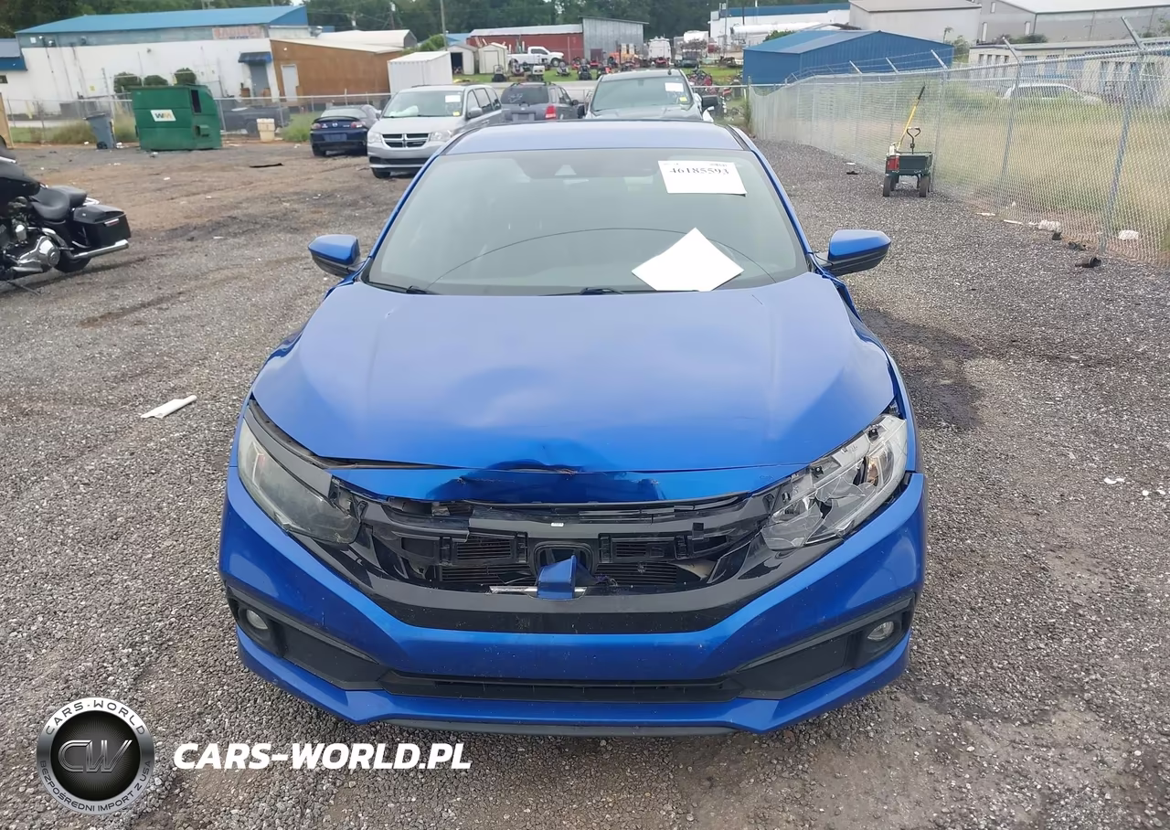 2020 Honda Civic Sport VIN:19XFC2F86LE205635 - 12