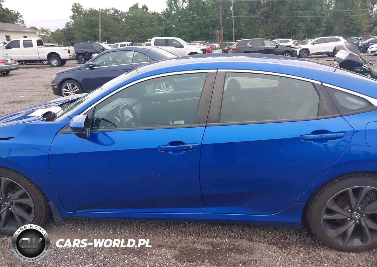 2020 Honda Civic Sport VIN:19XFC2F86LE205635 - 14