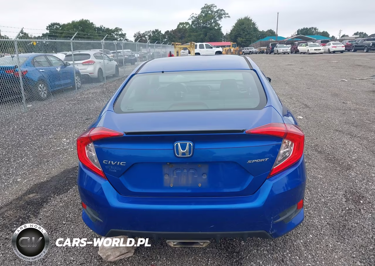 2020 Honda Civic Sport VIN:19XFC2F86LE205635 - 16