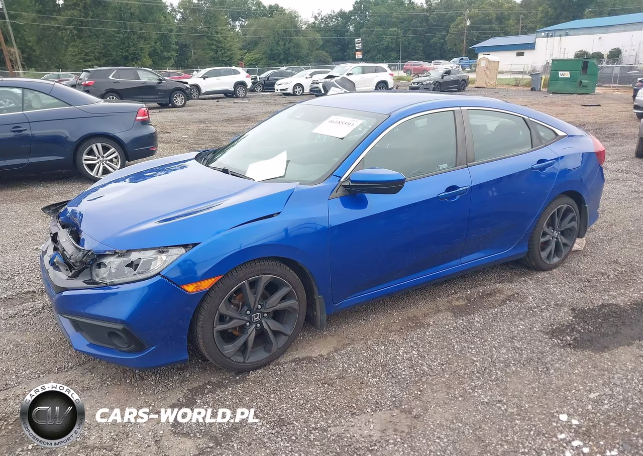 2020 Honda Civic Sport VIN:19XFC2F86LE205635 - 2