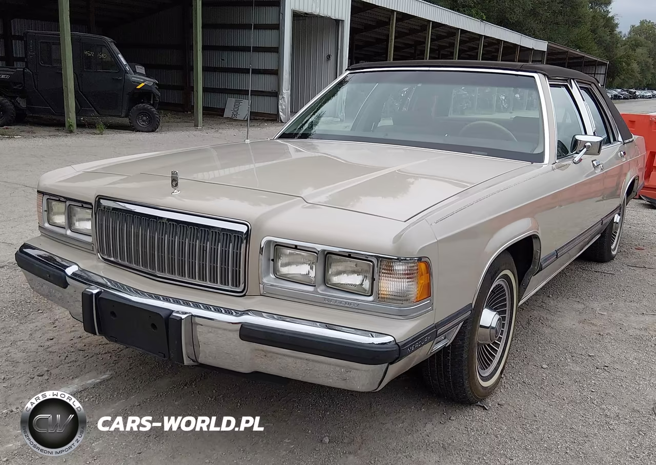 1990 Mercury Grand Marquis Ls VIN:2MECM75F1LX602305 - 2