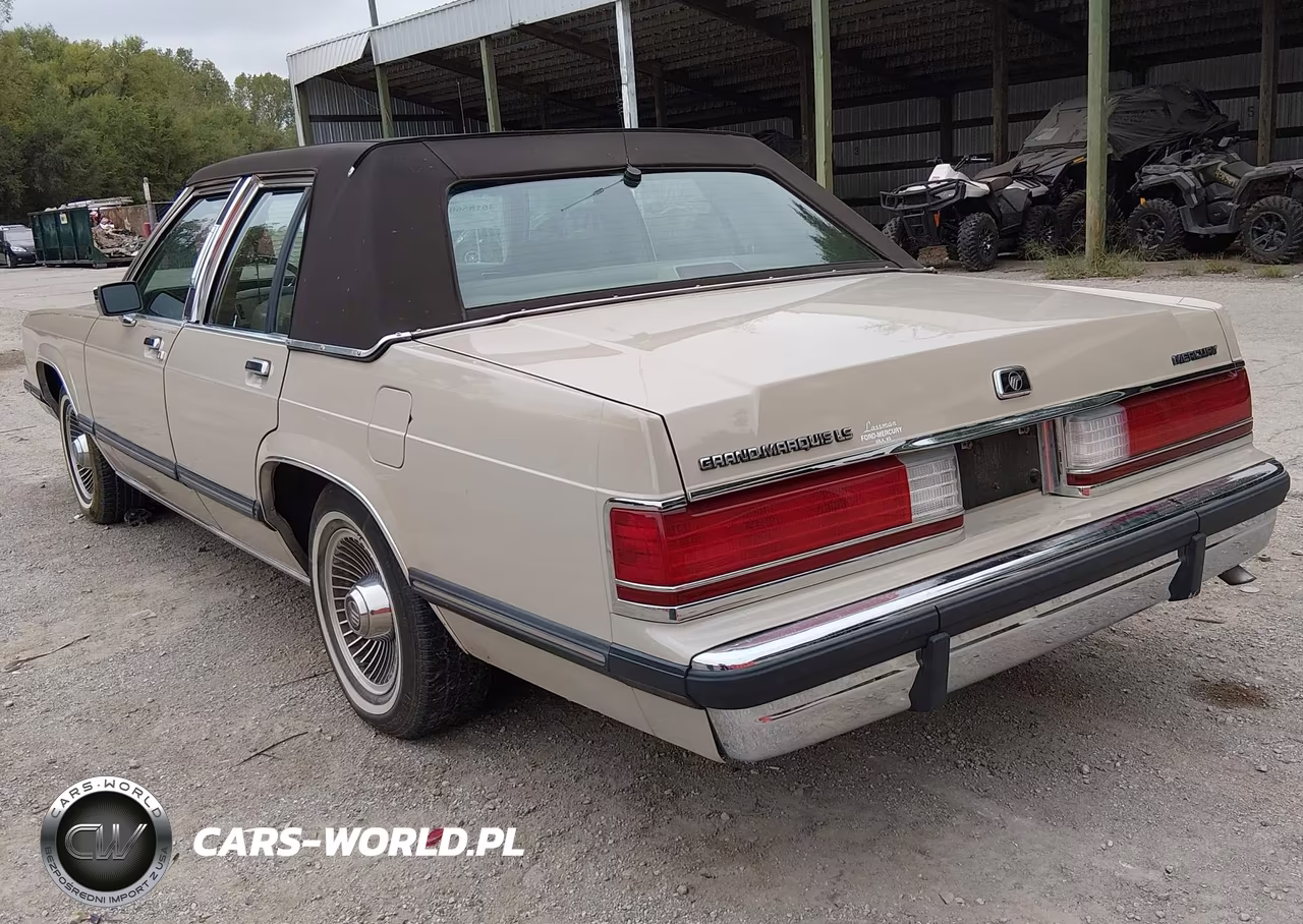 1990 Mercury Grand Marquis Ls VIN:2MECM75F1LX602305 - 3