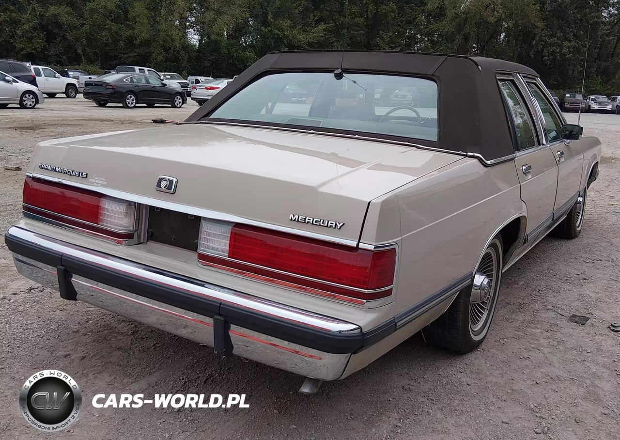 1990 Mercury Grand Marquis Ls VIN:2MECM75F1LX602305 - 4