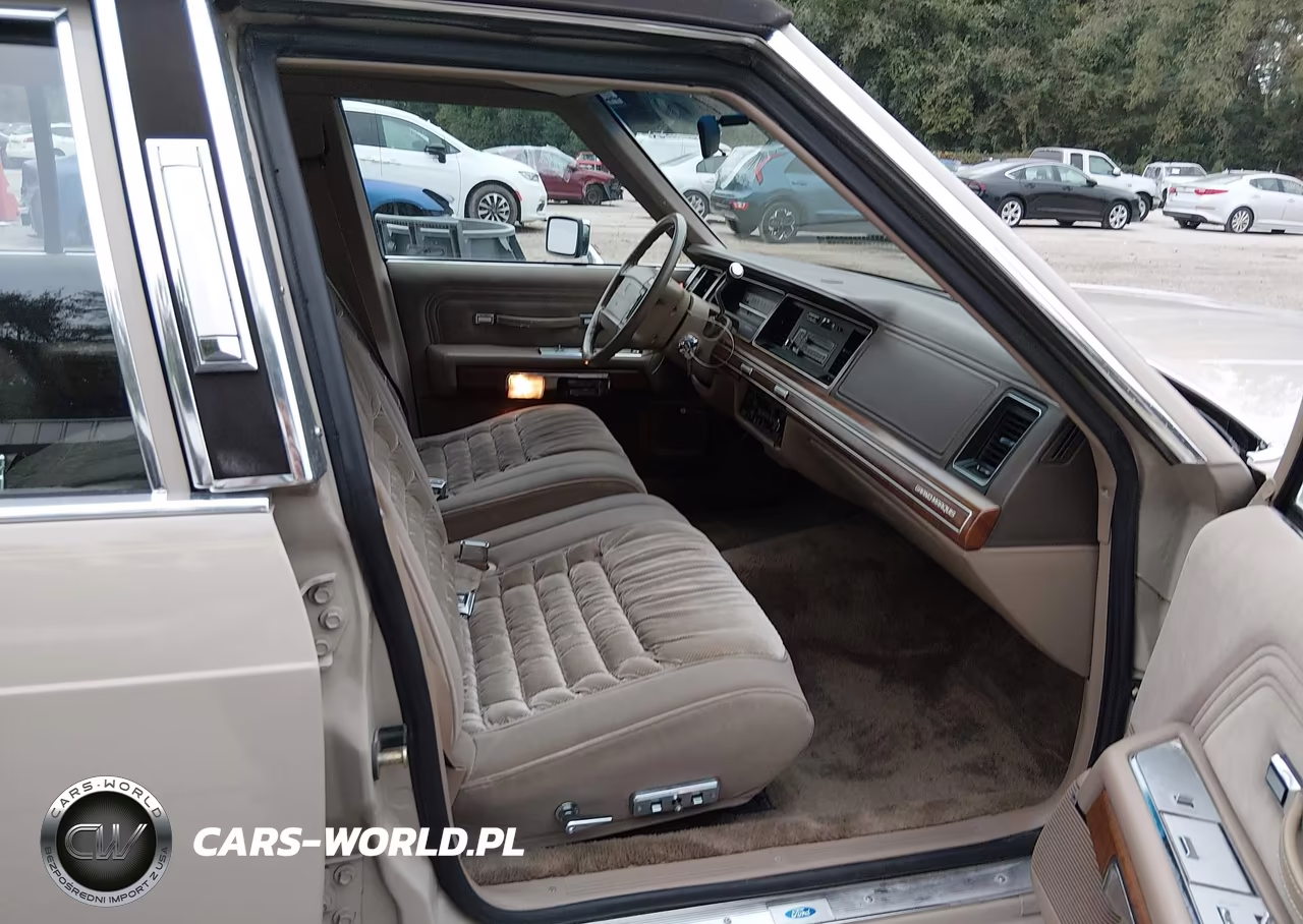 1990 Mercury Grand Marquis Ls VIN:2MECM75F1LX602305 - 5