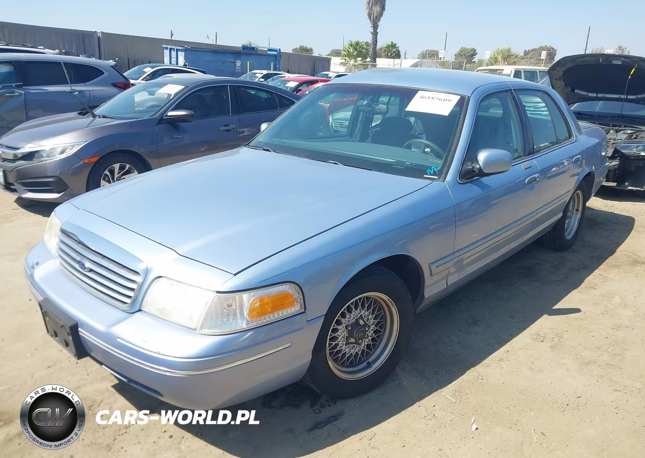 1998 Ford Crown Victoria Lx VIN:2FAFP74W5WX182761 - 2