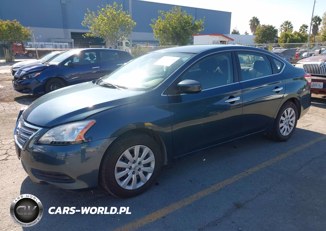 2015 Nissan Sentra S-Sv-Sr-Sl VIN:3N1AB7AP9FL681731 - 2