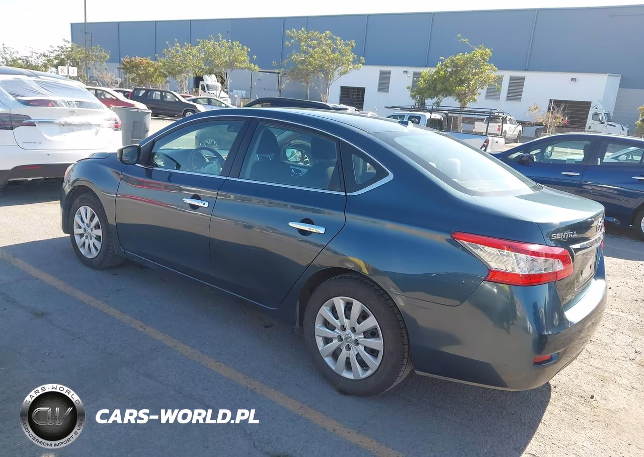 2015 Nissan Sentra S-Sv-Sr-Sl VIN:3N1AB7AP9FL681731 - 3