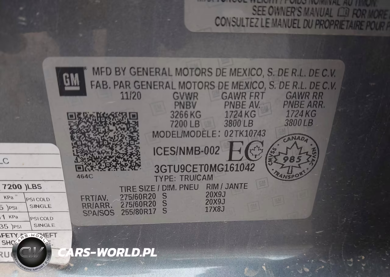 2021 GMC Sierra 1500 Elevation VIN:3GTU9CET0MG161042 - 9
