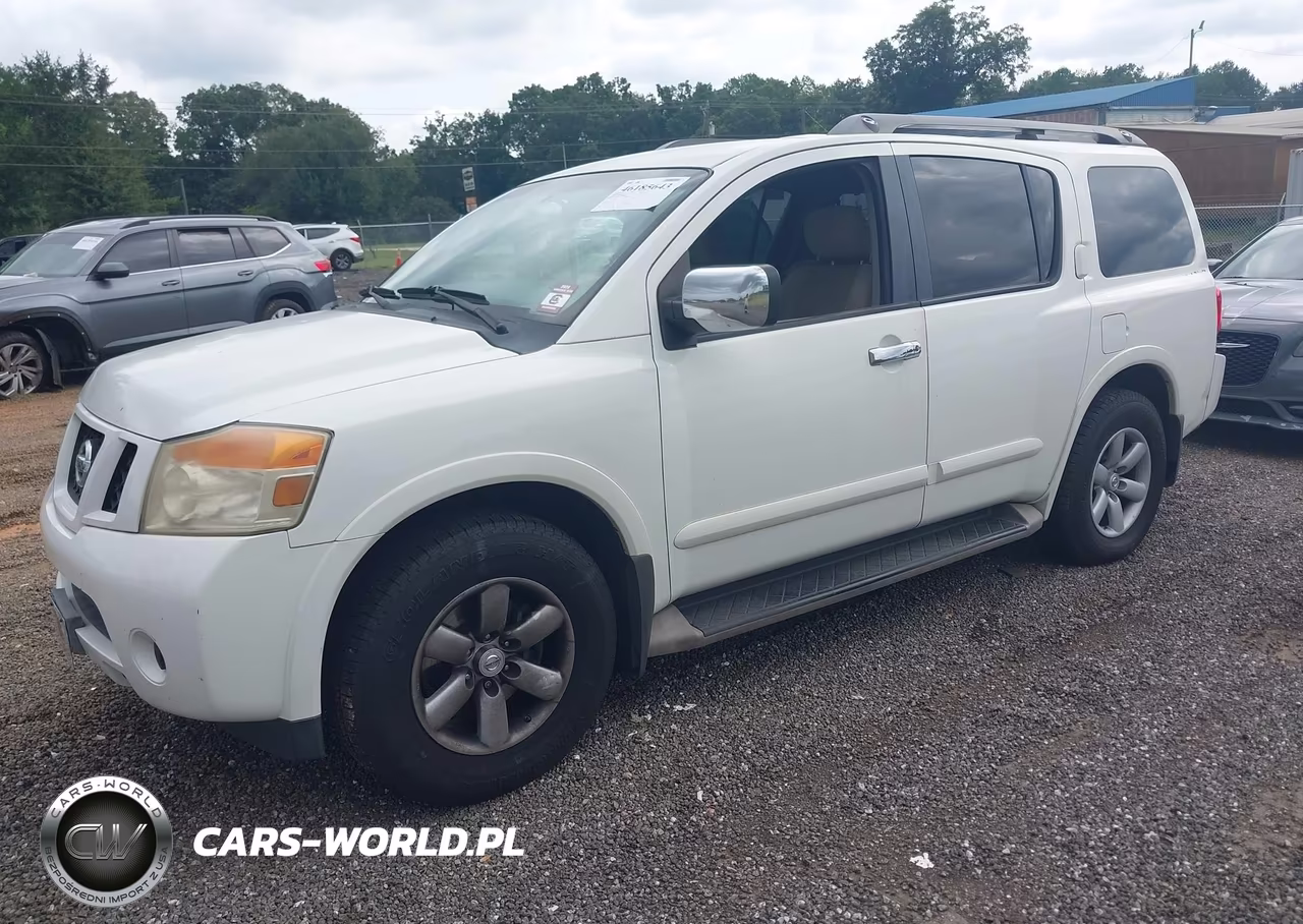 2012 Nissan Armada Sv VIN:5N1BA0ND7CN600762 - 2