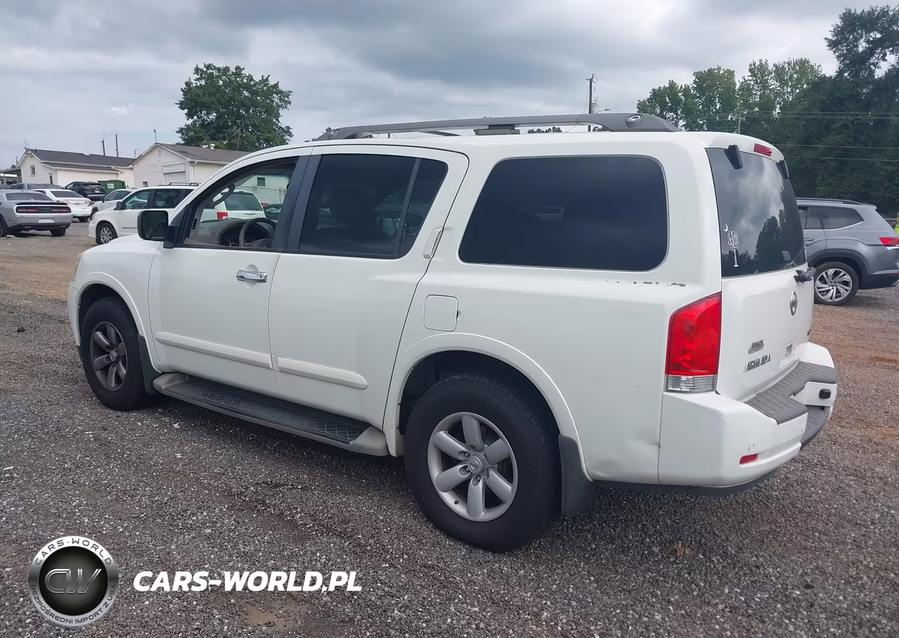 2012 Nissan Armada Sv VIN:5N1BA0ND7CN600762 - 3