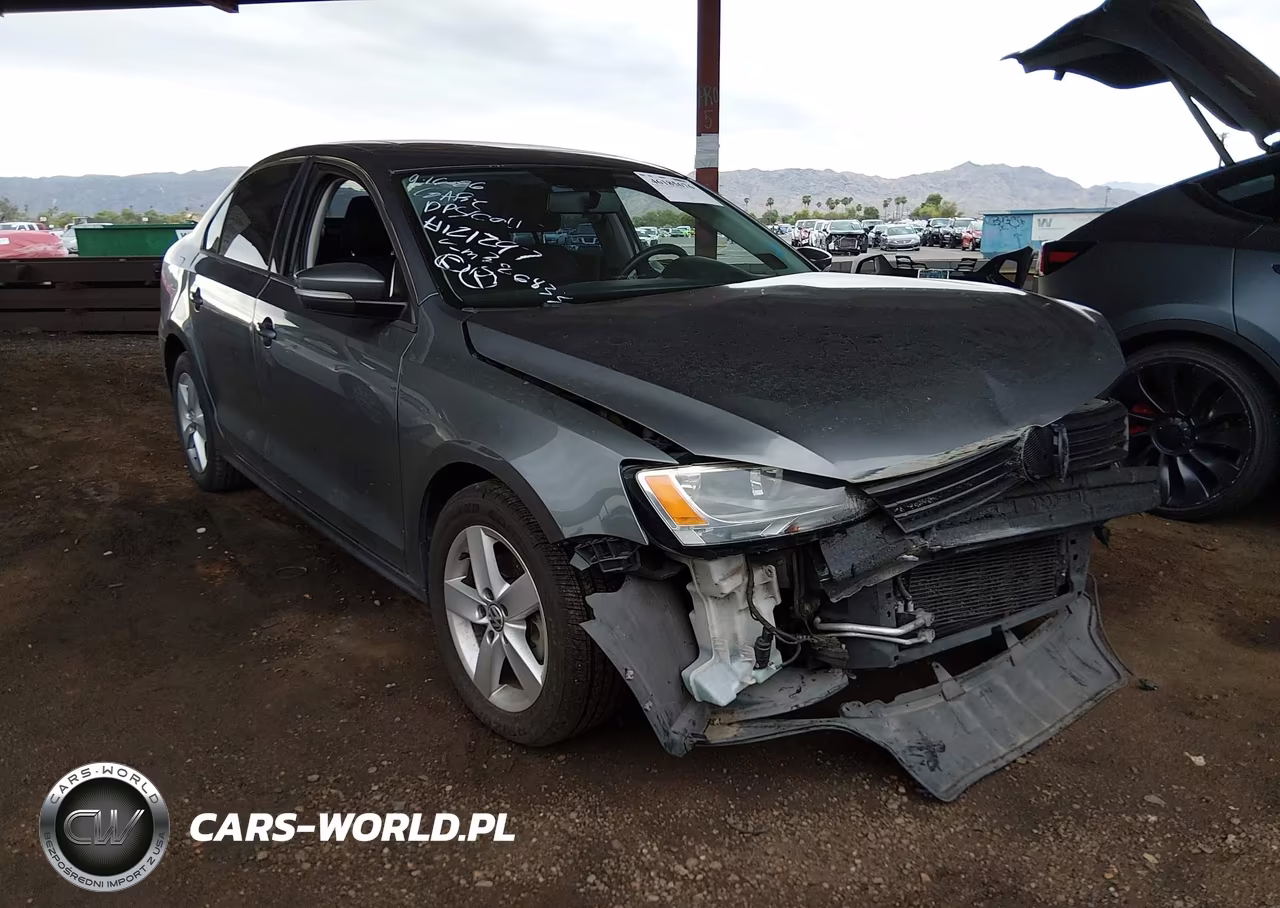 2012 Volkswagen Jetta 2.0L Tdi VIN:3VWLL7AJ3CM386433 - 1