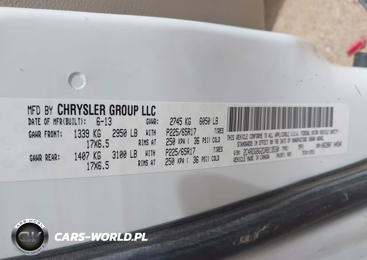 2013 Dodge Grand Caravan Se VIN:2C4RDGBG2DR813530 - 9