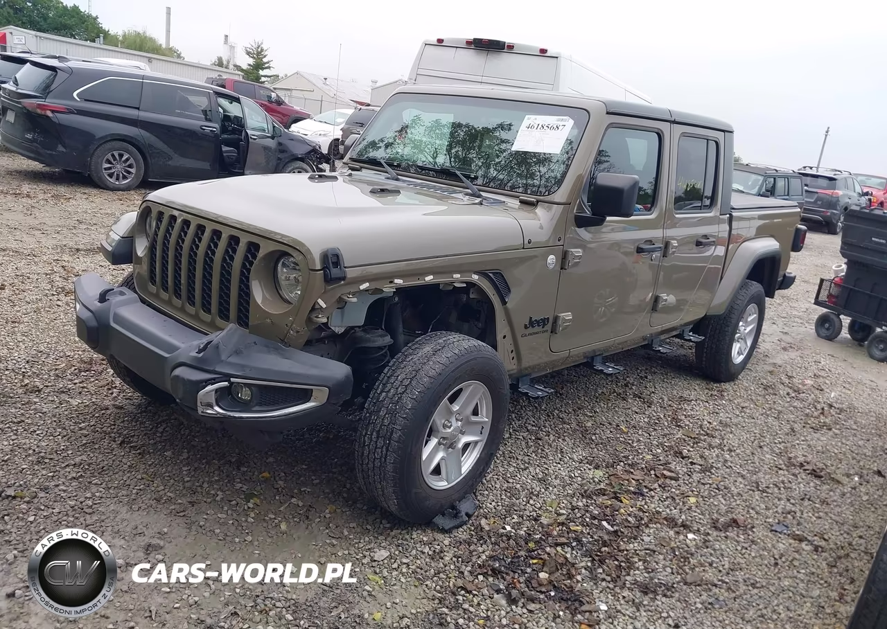 2020 Jeep Gladiator Sport S 4X4 VIN:1C6HJTAG3LL192862 - 2