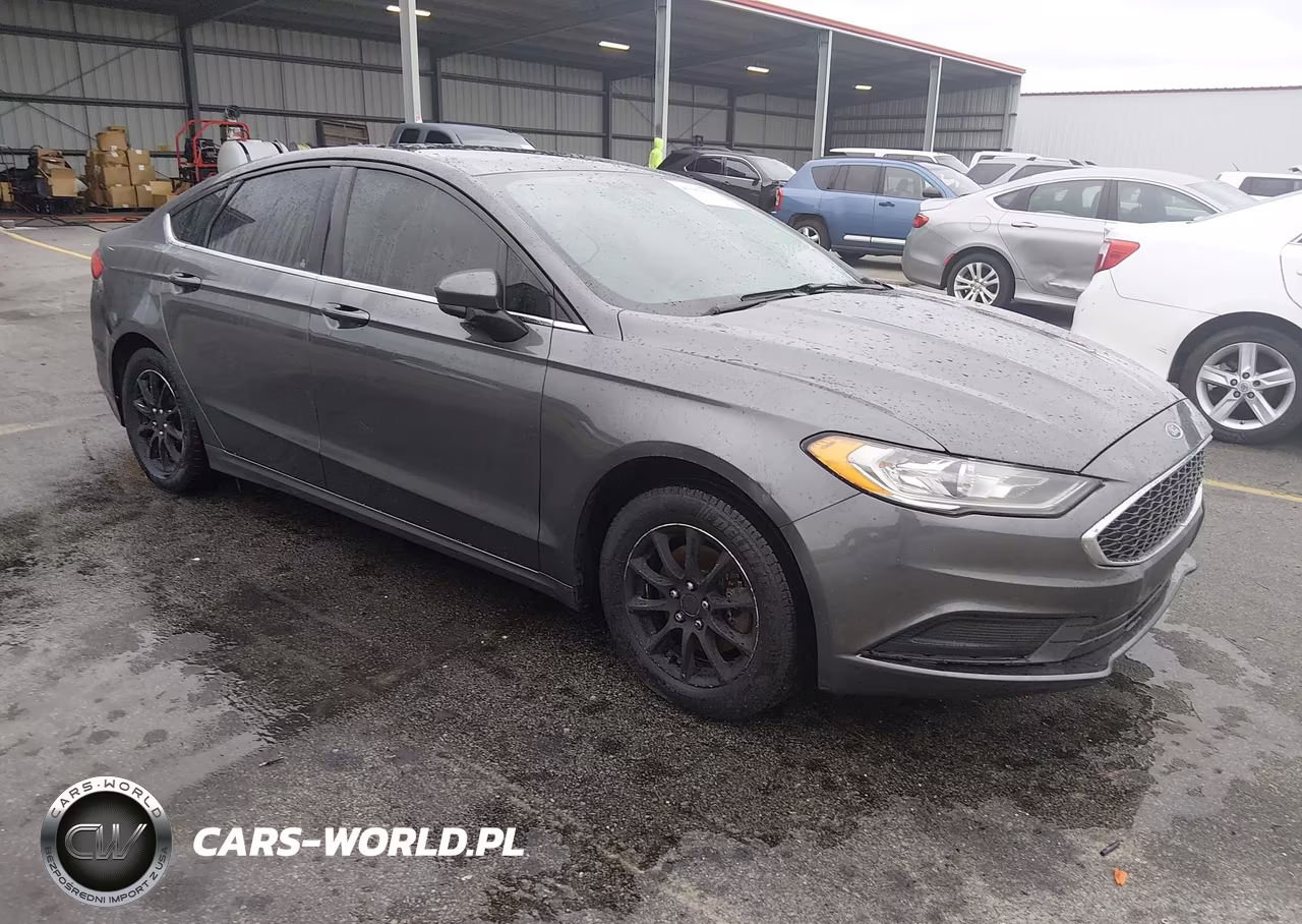 2017 Ford Fusion S VIN:3FA6P0G78HR260804 - 1