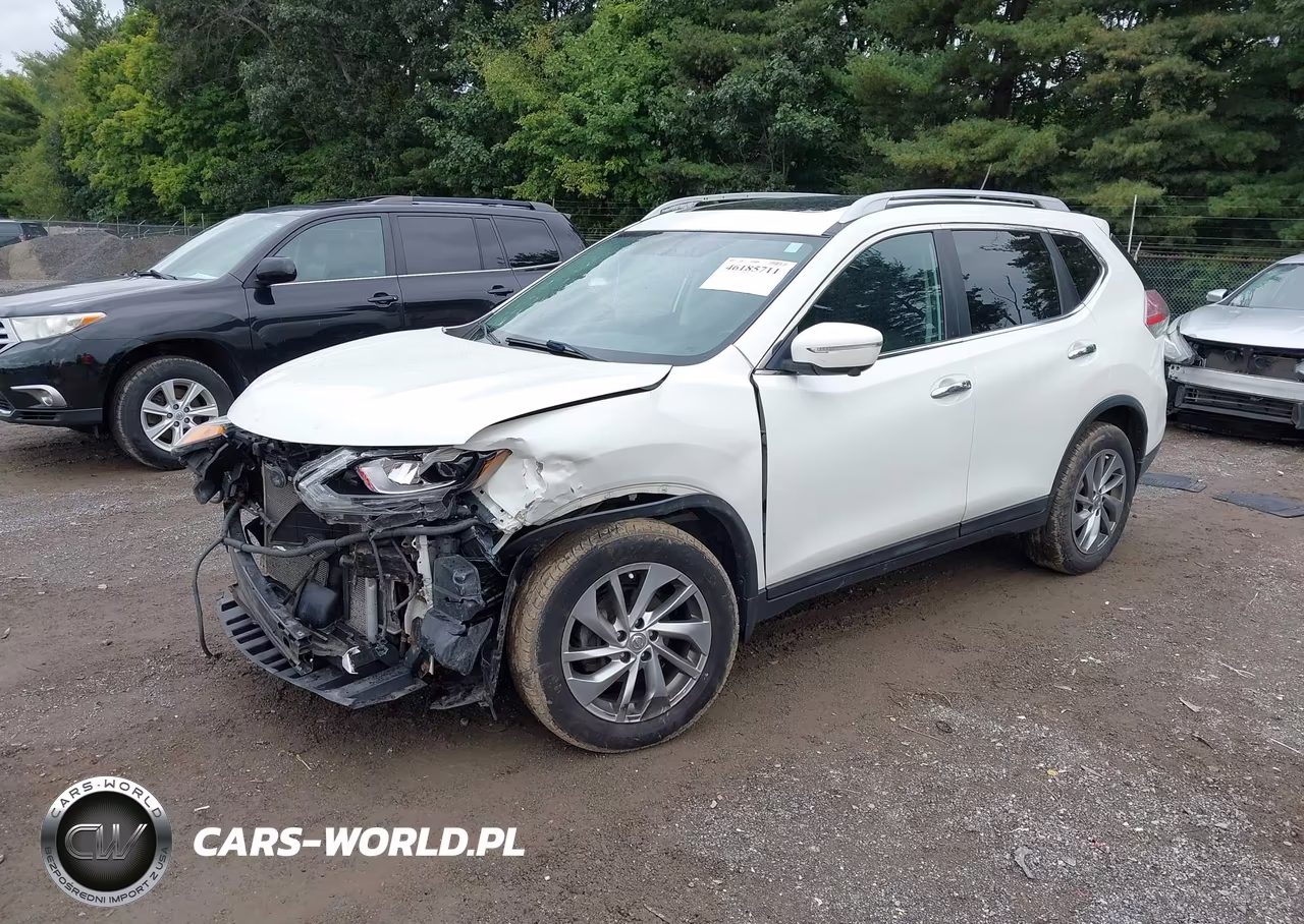 2015 Nissan Rogue Sl VIN:5N1AT2MV1FC913222 - 2