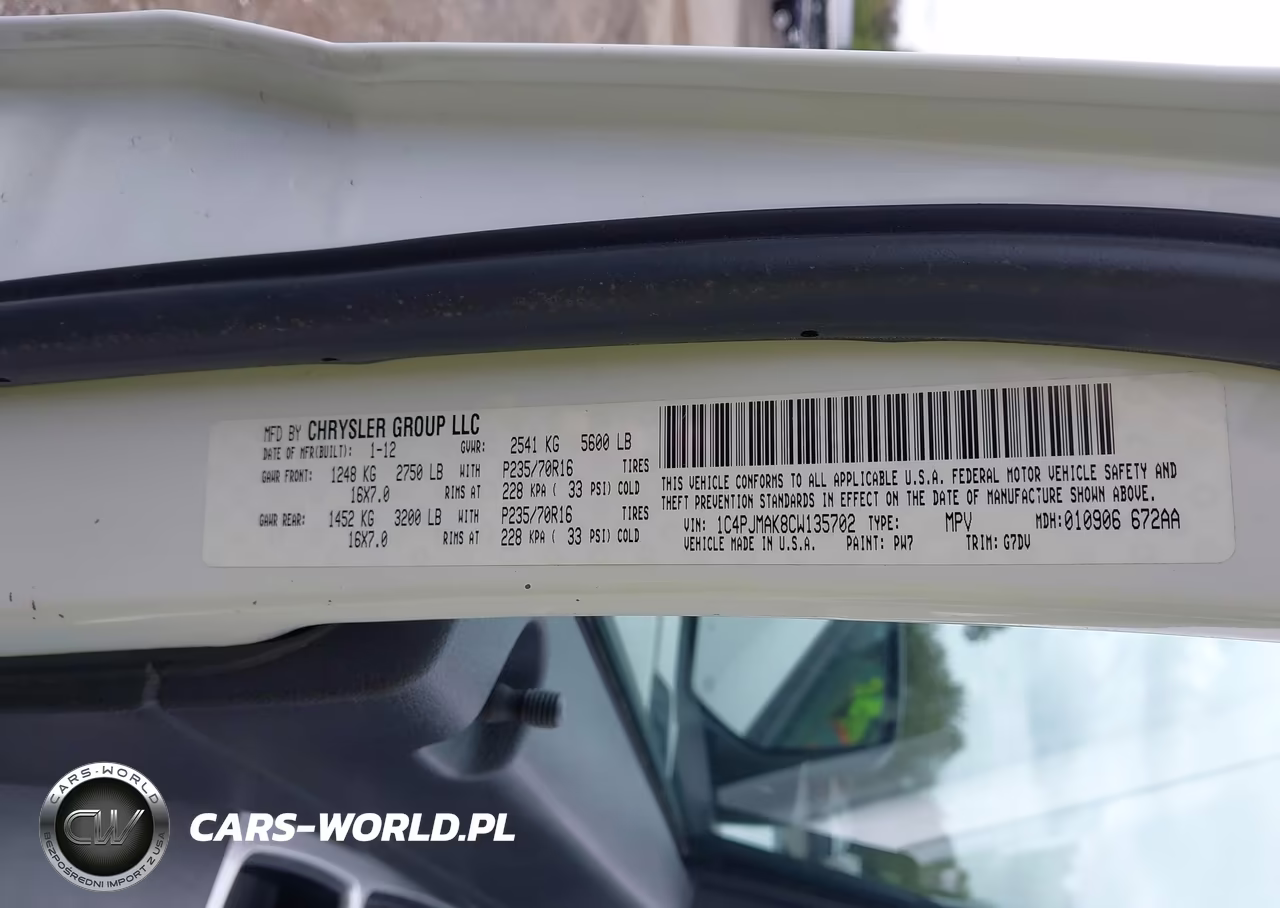 2012 Jeep Liberty Sport VIN:1C4PJMAK8CW135702 - 9
