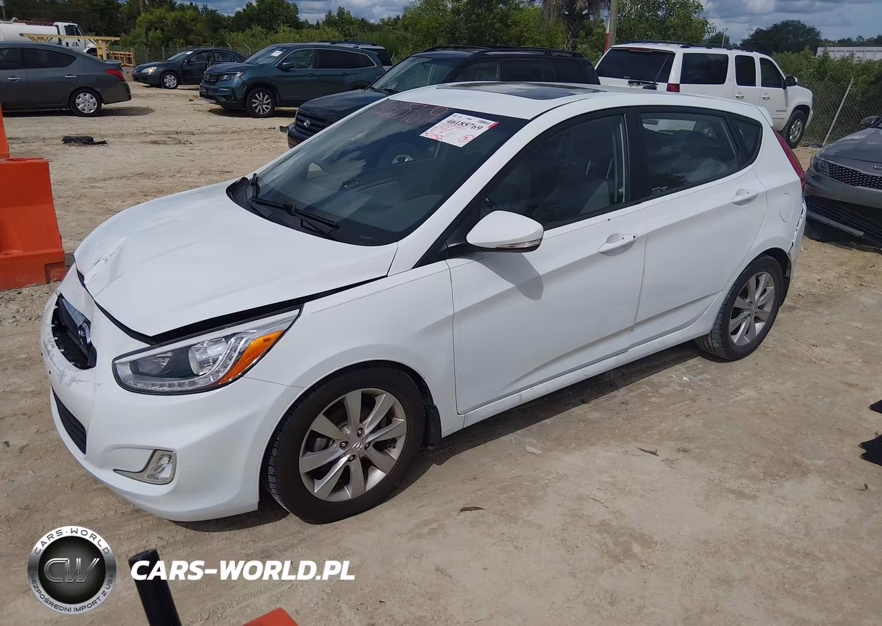 2014 Hyundai Accent Se VIN:KMHCU5AE1EU195997 - 2