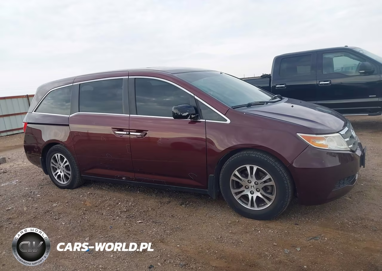 2012 Honda Odyssey Ex-L VIN:5FNRL5H67CB107783 - 13