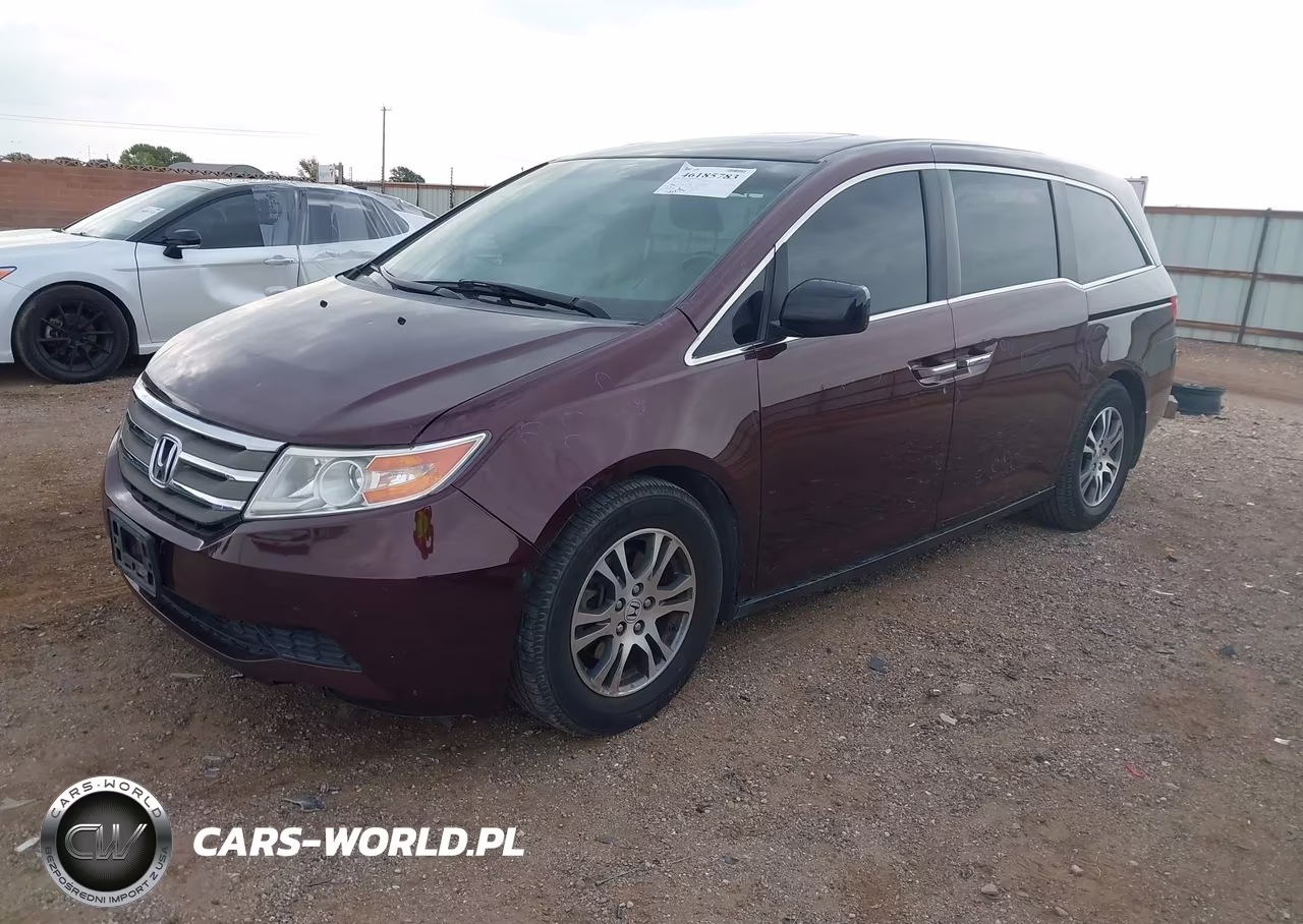 2012 Honda Odyssey Ex-L VIN:5FNRL5H67CB107783 - 2