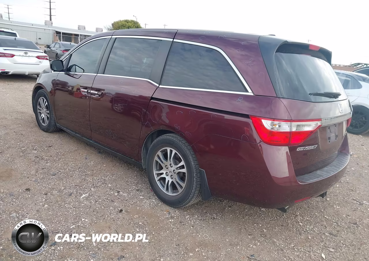2012 Honda Odyssey Ex-L VIN:5FNRL5H67CB107783 - 3