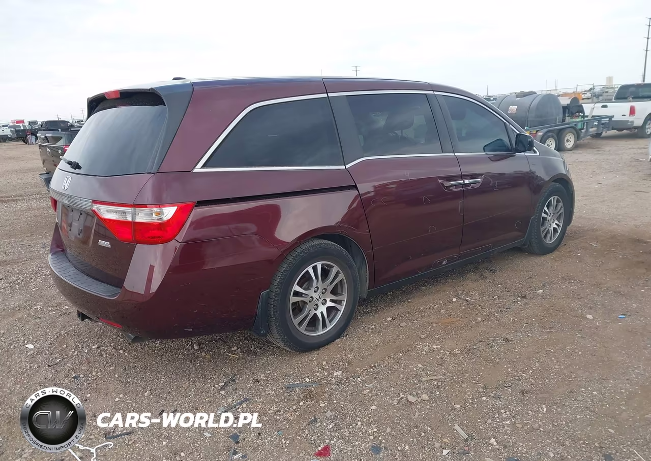2012 Honda Odyssey Ex-L VIN:5FNRL5H67CB107783 - 4