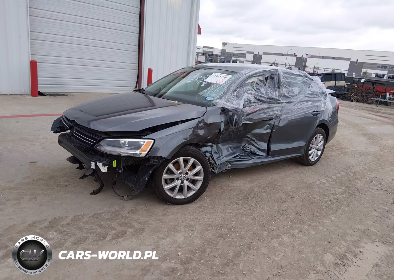 2012 Volkswagen Jetta 2.5L Se VIN:3VWDX7AJ5CM329384 - 2