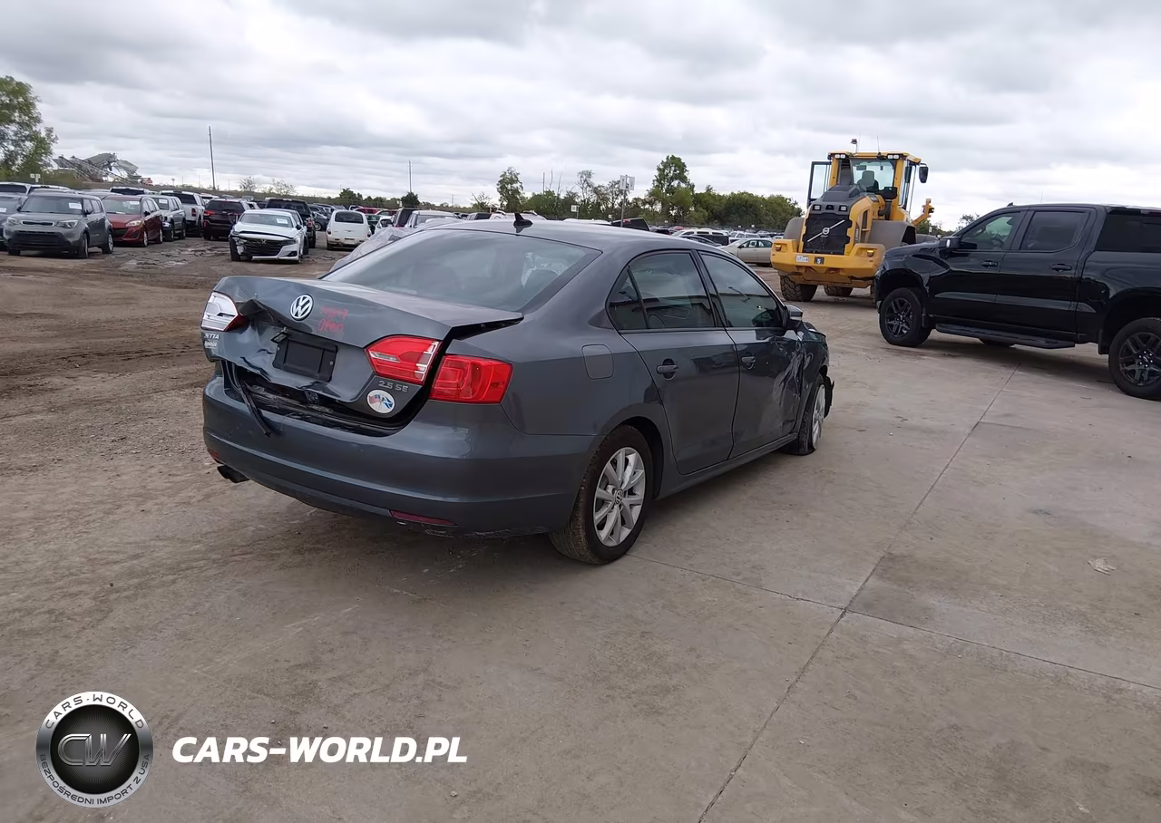 2012 Volkswagen Jetta 2.5L Se VIN:3VWDX7AJ5CM329384 - 4
