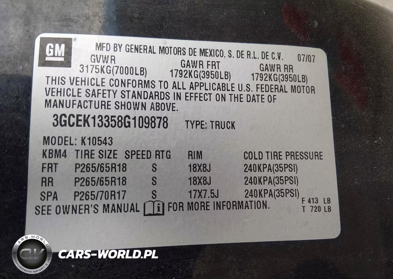 2008 Chevrolet Silverado 1500 Ltz VIN:3GCEK13358G109878 - 9