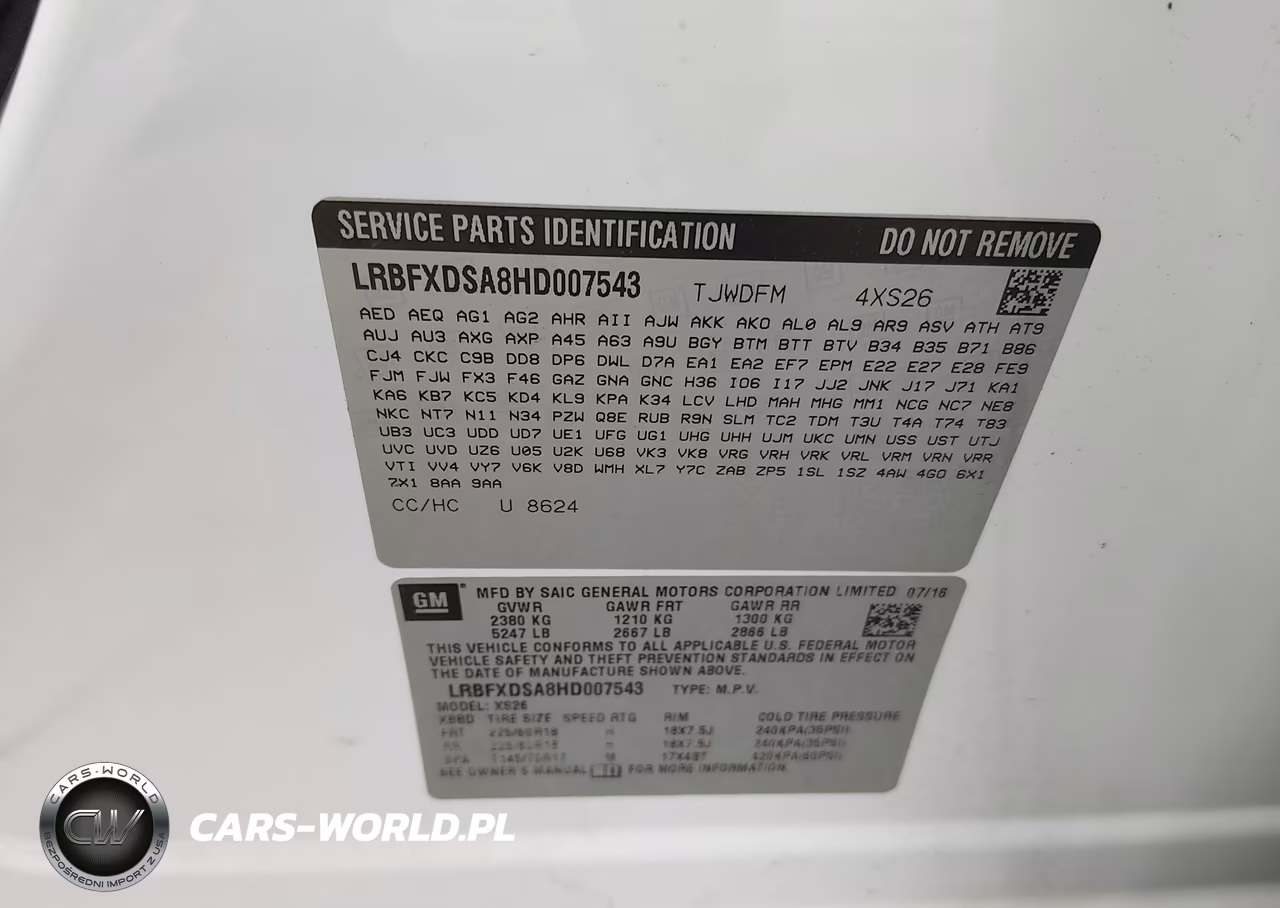 2017 Buick Envision Essence VIN:LRBFXDSA8HD007543 - 9