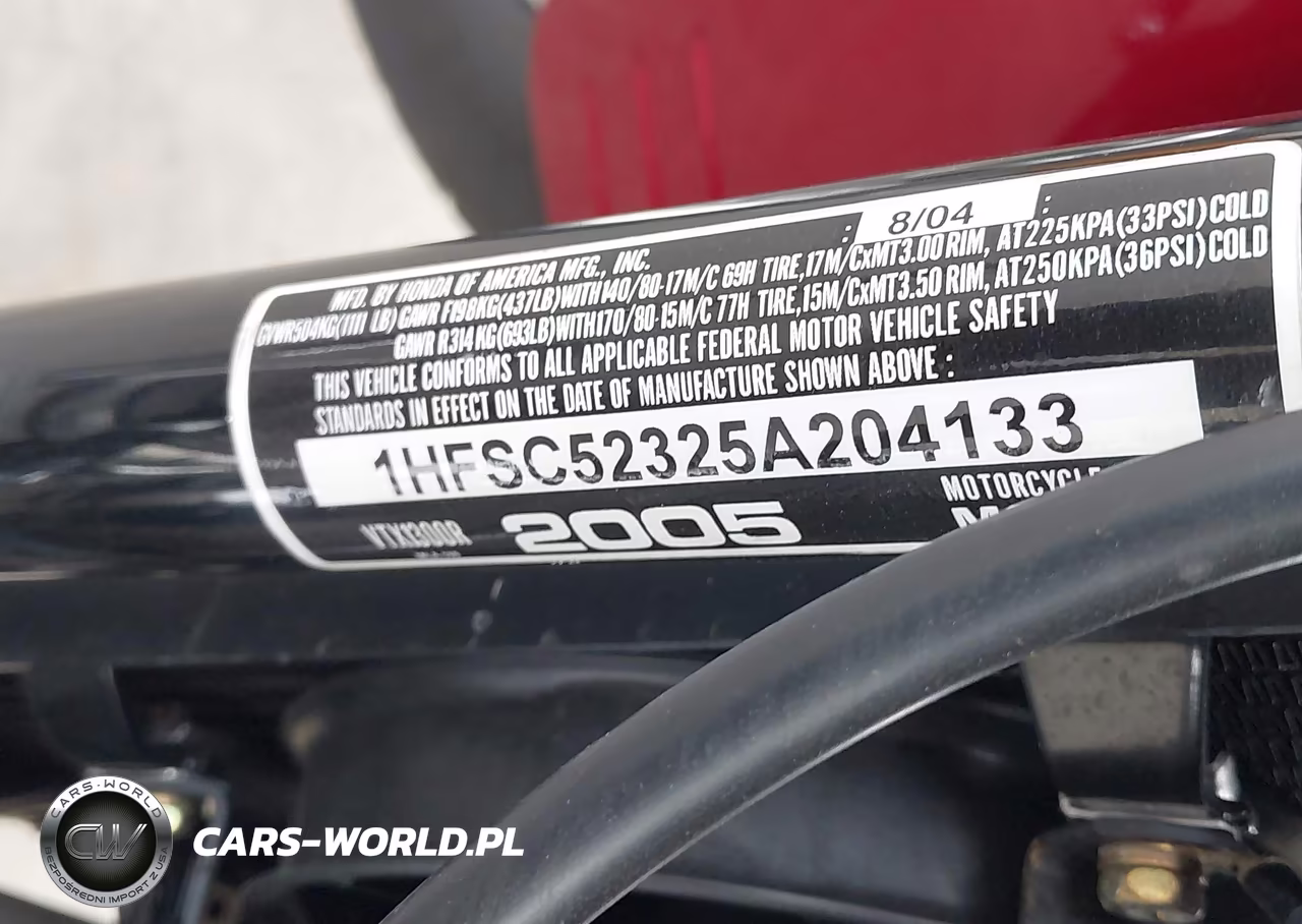 2005 Honda Vtx1300 R VIN:1HFSC52325A204133 - 10